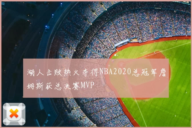 湖人击败热火夺得NBA2020总冠军詹姆斯获总决赛MVP